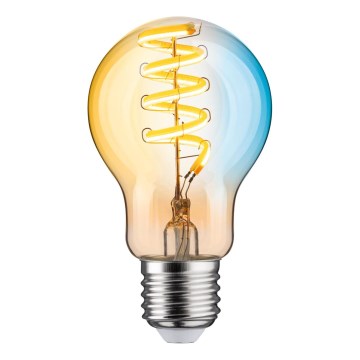 Lâmpada LED regulável FILAMENT E27/7,5W/230V 2200-5500K - Paulmann 29155