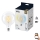 Lâmpada LED Regulável FILAMENT G125 E27/7W/230V 2700-6500K CRI 90 Wi-Fi - WiZ