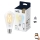 Lâmpada LED regulável FILAMENT ST64 E27/6,7W/230V 2700-6500K CRI 90 Wi-Fi - WiZ