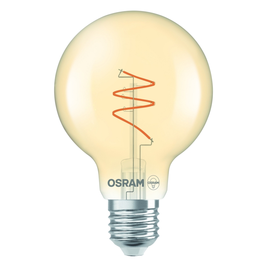 Lâmpada LED regulável Filamento Vintage E27/4,9W/230V 2200K IRC 90 - Osram