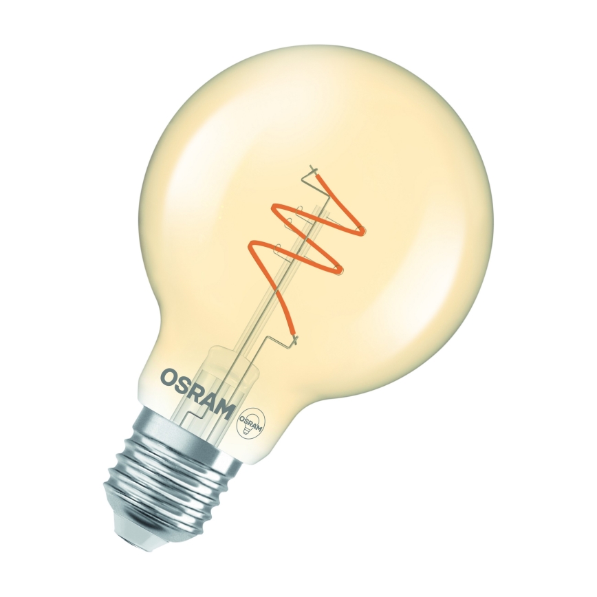 Lâmpada LED regulável Filamento Vintage E27/4,9W/230V 2200K IRC 90 - Osram