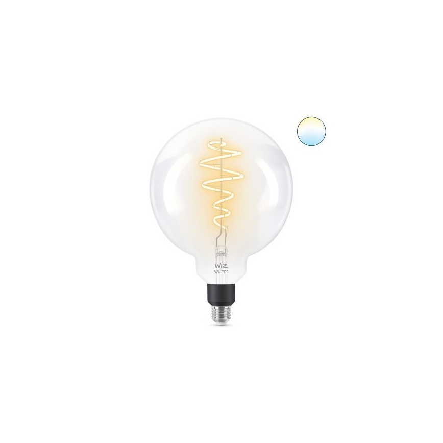 Lâmpada LED Regulável FILAMENT G200 E27/6,5W/230V 2700-6500K CRI 90 Wi-Fi - WiZ
