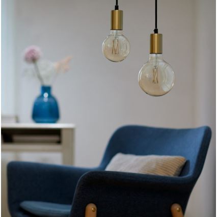 Lâmpada LED Regulável FILAMENT G95 E27/6,7W/230V 2700-6500K CRI 90 Wi-Fi - WiZ