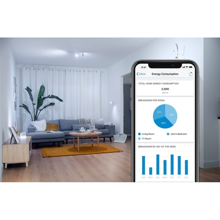 Lâmpada LED Regulável FILAMENT G95 E27/6,7W/230V 2700-6500K CRI 90 Wi-Fi - WiZ