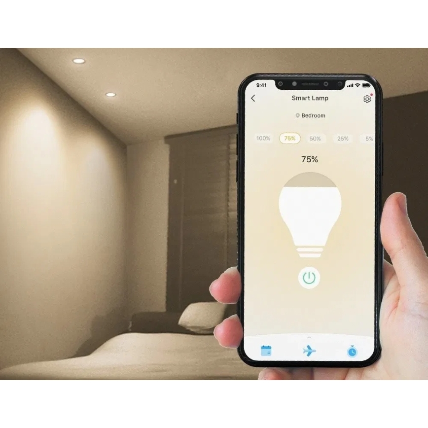 Lâmpada LED regulável GU10/2,9W/230V 2700K Wi-Fi - TP-Link