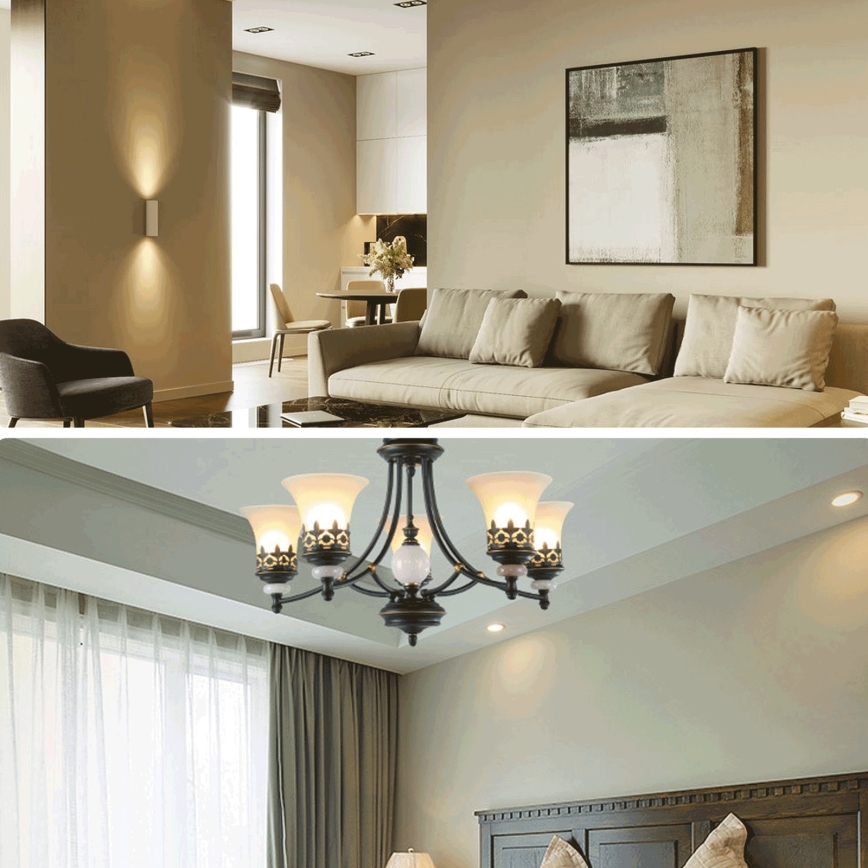 Lâmpada LED regulável GU10/4,9W/230V 4000K - Aigostar