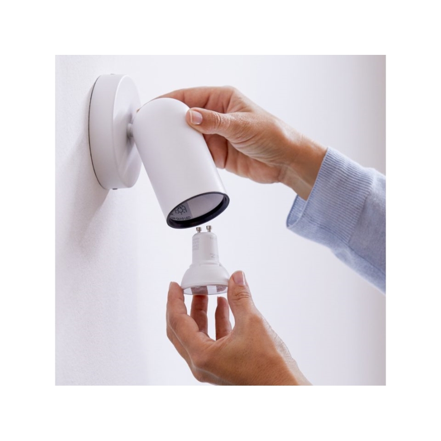 Lâmpada LED regulável PAR16 GU10/4,7W/230V 2700-6500K CRI 90 Wi-Fi - WiZ