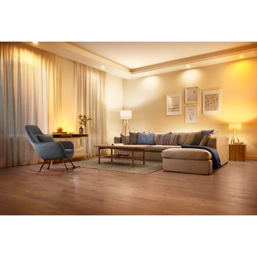 Lâmpada LED regulável PAR16 GU10/4,7W/230V 2700-6500K CRI 90 Wi-Fi - WiZ