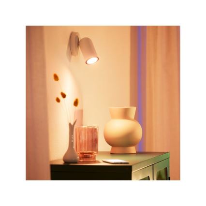Lâmpada LED regulável PAR16 GU10/4,7W/230V 2700-6500K CRI 90 Wi-Fi - WiZ