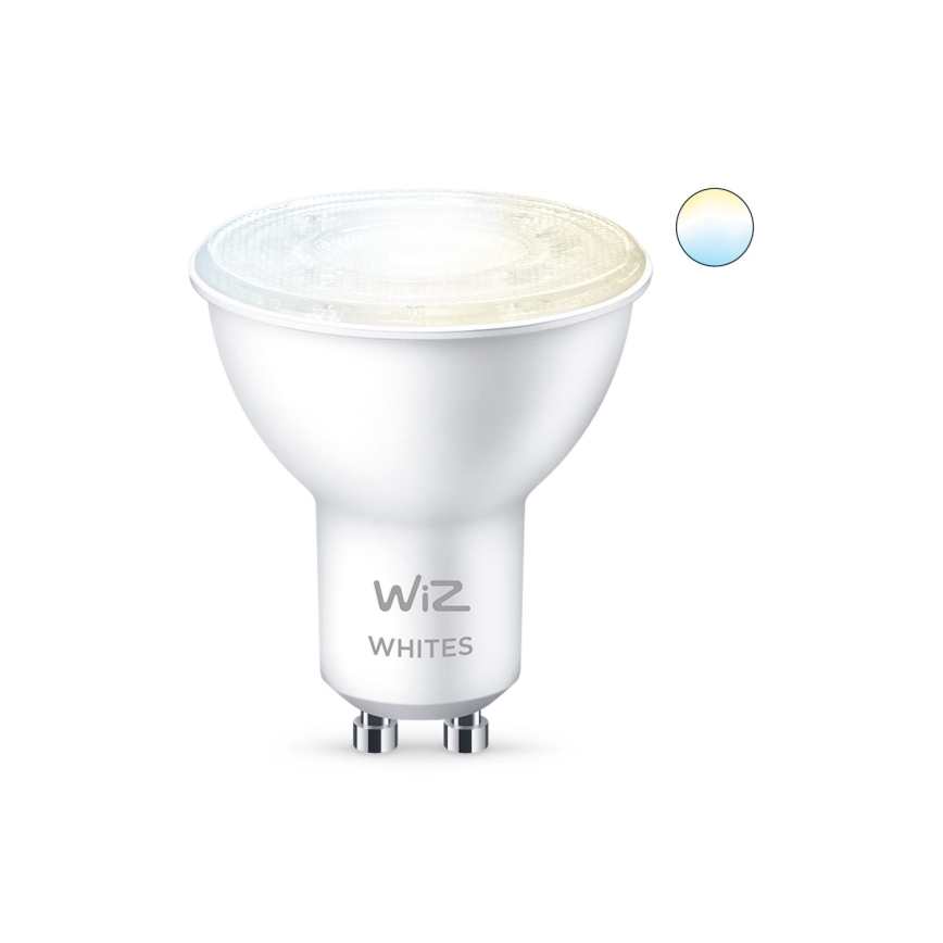 Lâmpada LED regulável PAR16 GU10/4,7W/230V 2700-6500K CRI 90 Wi-Fi - WiZ