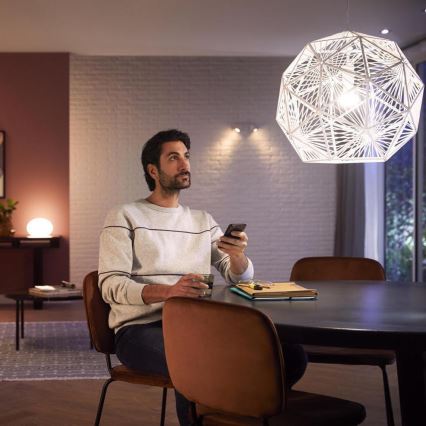 Lâmpada LED dimerizável Philips Hue White and Color Ambiance A60 E27/9W/230V 2000-6500K