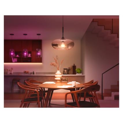 Lâmpada LED regulável Philips Hue WHITE AND COLOR AMBIANCE E27/11,8W/230V 1000-20000K