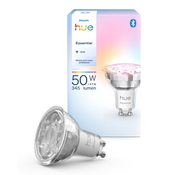 Lâmpada LED regulável Philips Hue White And Color Ambiance Essential GU10/4,7W/230V 2200-6500K