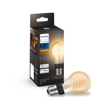 Lâmpada LED regulável Philips Hue WHITE FILAMENT A60 E27/7W/230V 2100K