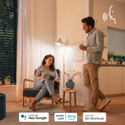 Lâmpada LED RGB dimerizável Philips SMART P45 E14/4,9W/230V 2200-6500K CRI 90