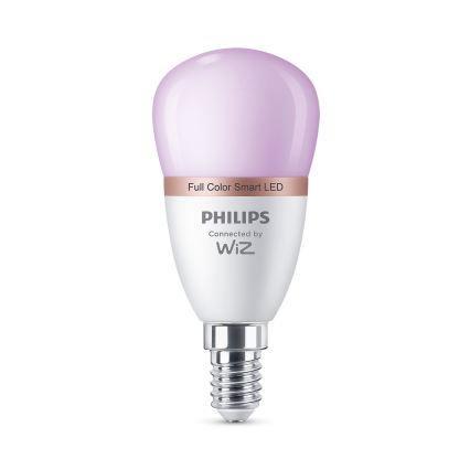 Lâmpada LED RGB dimerizável Philips SMART P45 E14/4,9W/230V 2200-6500K CRI 90