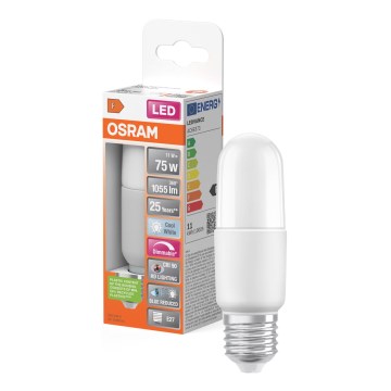 Lâmpada LED regulável STICK E27/11W/230V 4000K IRC 90 - Osram