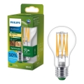 Lâmpada LED regulável ULTRAEFFICIENT VINTAGE Philips A60 E27/5,2W/230V 2700K