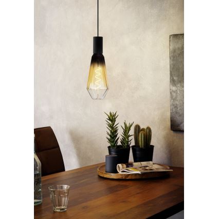 Lâmpada LED regulável VINTAGE E27/4W/230V 1700K bege - Eglo 110236