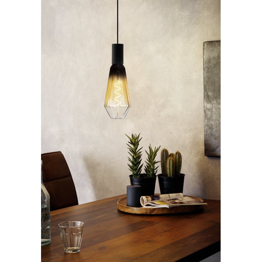Lâmpada LED regulável VINTAGE E27/4W/230V 1700K bege - Eglo 110236