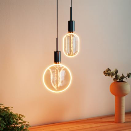 Lâmpada LED regulável VINTAGE E27/4W/230V 1800K dourada - Osram