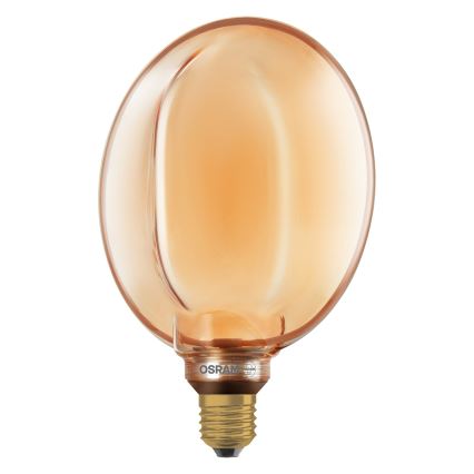 Lâmpada LED regulável VINTAGE E27/4W/230V 1800K dourada - Osram