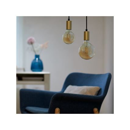 Lâmpada LED regulável VINTAGE FILAMENT G95 E27/6,7W/230V 2000-5000K CRI 90 Wi-Fi - WiZ