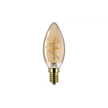 Lâmpada LED regulável VINTAGE Philips B35 E14/2,7W/230V 1800K CRI 90