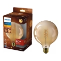 Lâmpada LED regulável VINTAGE Philips G125 E27/7,3W/230V 2200K