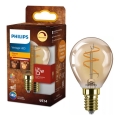 Lâmpada LED regulável VINTAGE Philips P45 E14/2,7W/230V 1800K