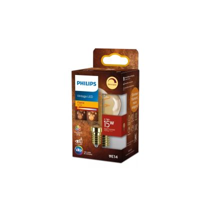 Lâmpada LED regulável VINTAGE Philips P45 E14/2,7W/230V 1800K