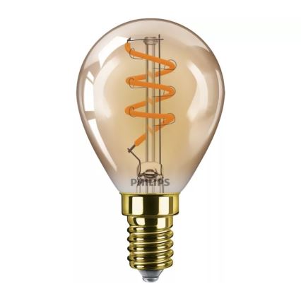 Lâmpada LED regulável VINTAGE Philips P45 E14/3W/230V 2200K