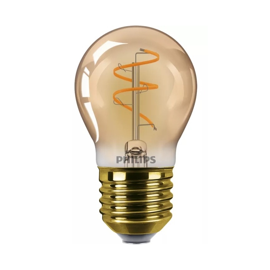 Lâmpada LED regulável VINTAGE Philips P45 E27/3,1W/230V 2200K IRC 90