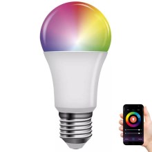 Lâmpada LED RGB com regulação GoSmart A60 E27/9W/230V 2700-6500K Wi-Fi Tuya