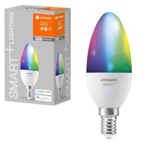 Lâmpada LED RGB com regulação SMART + E14/5W/230V 2,700K-6,500K Wi-Fi - Ledvance