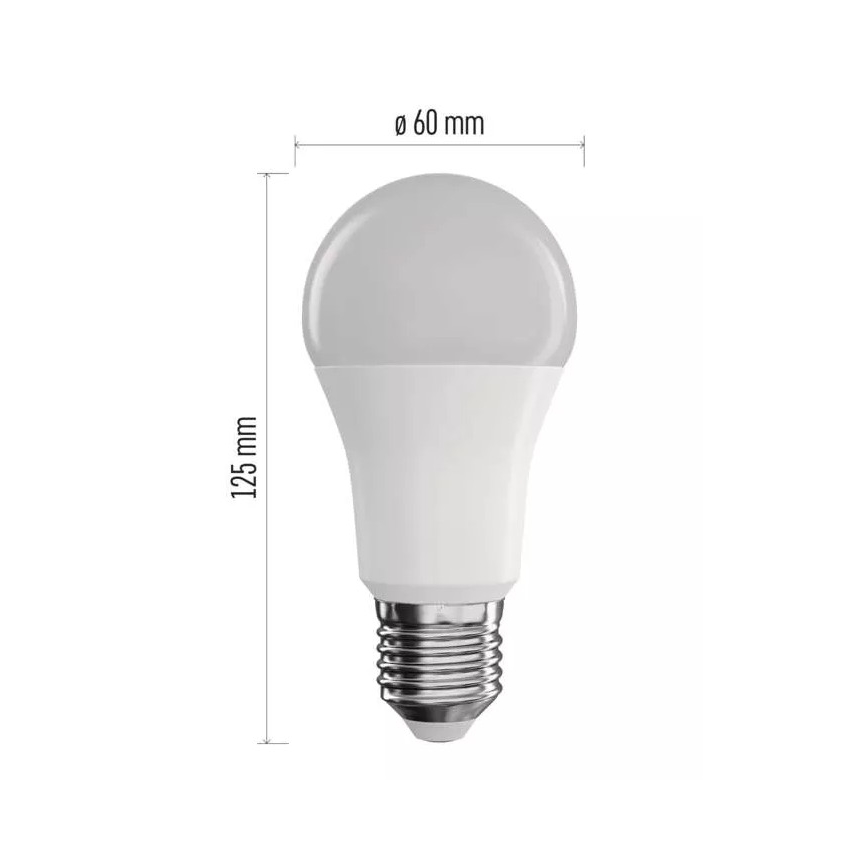 Lâmpada LED RGB Regulável GoSmart A60 E27/11W/230V 2700-6500K Tuya