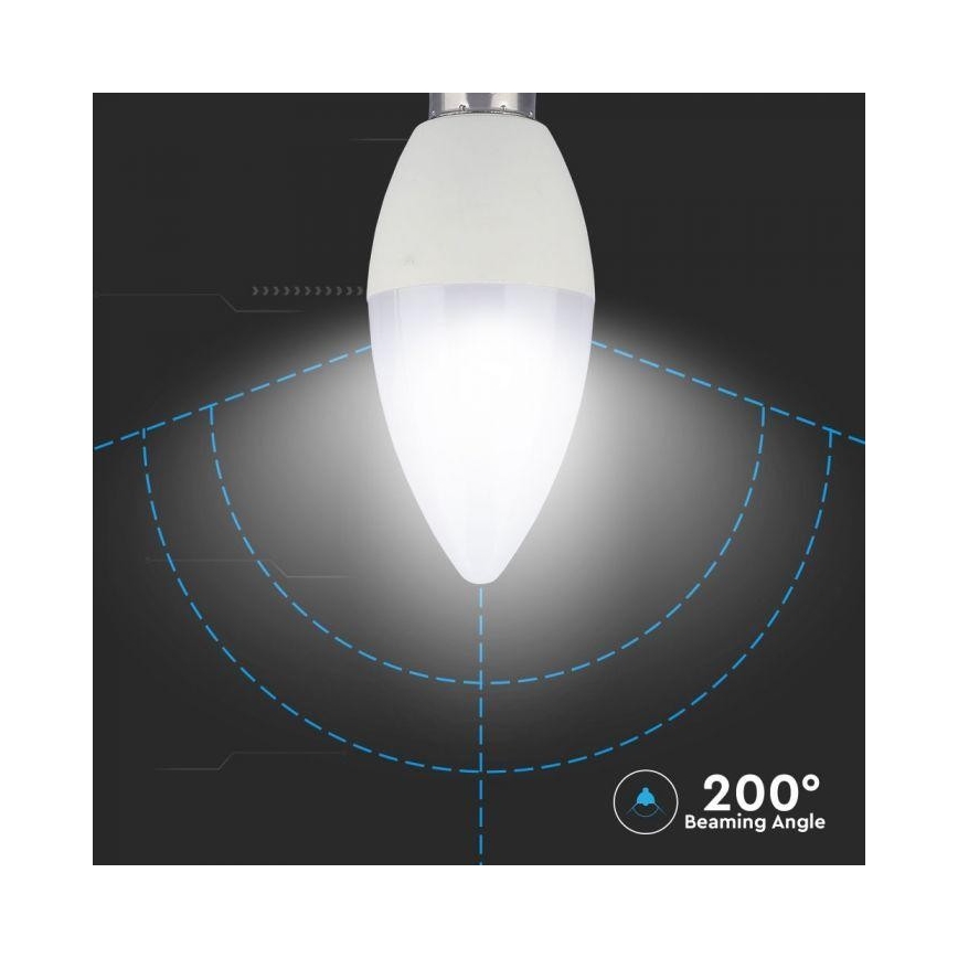 Lâmpada LED RGB dimerizável E14/3,5W/230V 6400K + controlo remoto