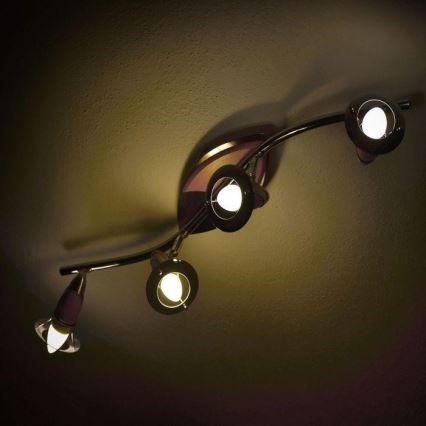 Lâmpada LED RGB dimerizável E14/3,5W/230V 6400K + controlo remoto
