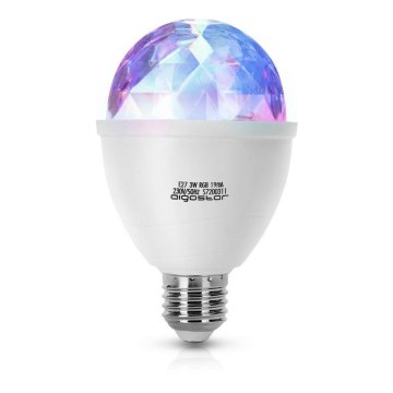 Lâmpada LED RGB E27/3W/230V - Aigostar