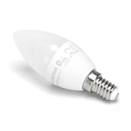 Lâmpada LED RGBW com regulação C37 E14/4,9W/230V 2700-6500K - Aigostar