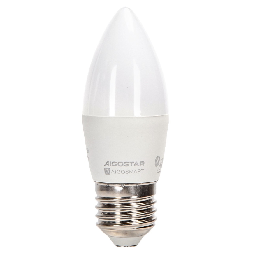 Lâmpada LED RGBW Regulável C37 E27/4,9W/230V 2700-6500K - Aigostar