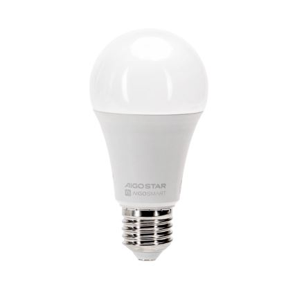 Lâmpada LED RGBW com regulação A60 E27/12W/230V 2700-6500K Wi-Fi - Aigostar