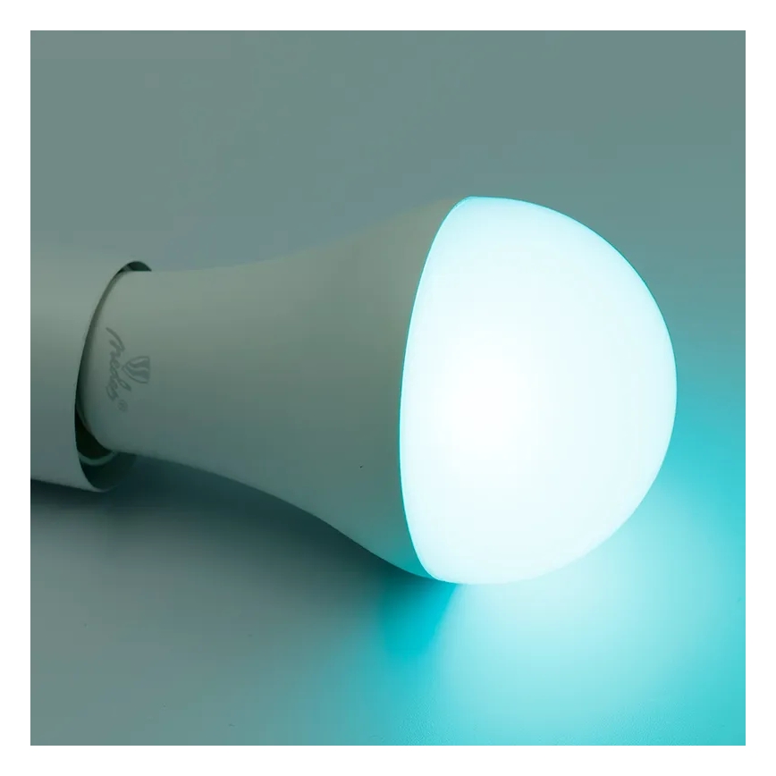 Lâmpada LED RGBW com regulação A60 E27/15W/230V 2700-6500K Wi-Fi Tuya