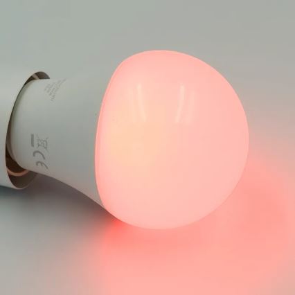 Lâmpada LED RGBW com regulação A60 E27/9W/230V 2700-6500K Wi-Fi Tuya