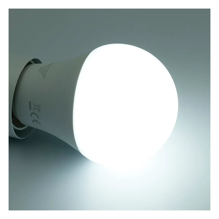 Lâmpada LED RGBW com regulação A60 E27/9W/230V 2700-6500K Wi-Fi Tuya