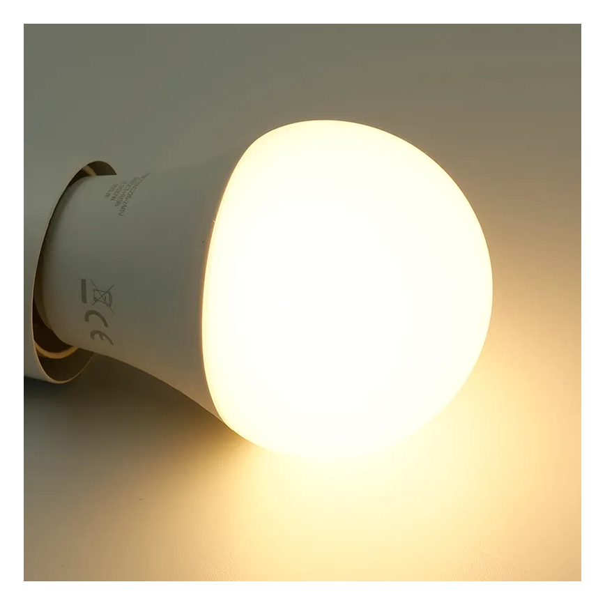 Lâmpada LED RGBW com regulação A60 E27/9W/230V 2700-6500K Wi-Fi Tuya