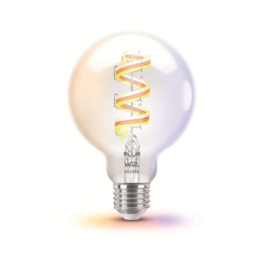 Lâmpada LED RGBW com regulação G95 E27/6,3W/230V 2200-6500K Wi-Fi - WiZ