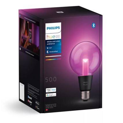 Lâmpada LED RGBW com regulação Philips Hue White And Color Ambiance E27/6,8W/230V 2000-6500K