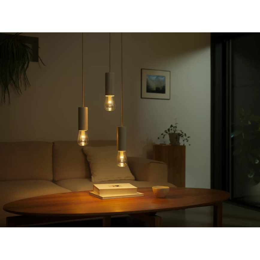 Lâmpada LED RGBW com regulação Philips Hue White And Color Ambiance E27/6,8W/230V 2000-6500K