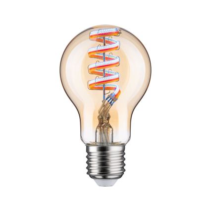 Lâmpada LED RGBW dimerizável FILAMENT E27/6,3W/230V 2200-6500K - Paulmann 29156